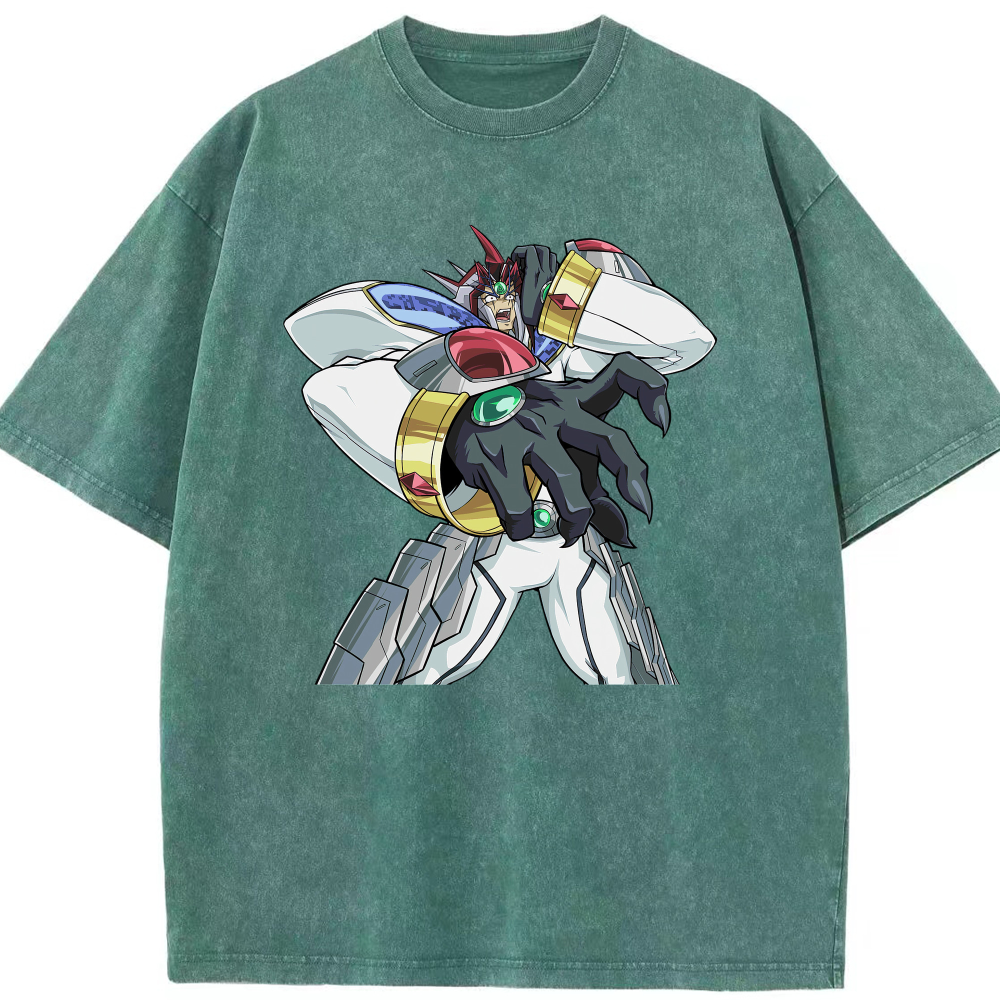 （画像用） 遊☆戯☆王 Yu-Gi-Oh! 綿100% ヴィンテージ風 半袖Tシャツ（フロントプリント）